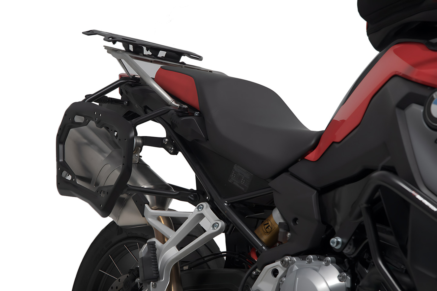 Soporte lateral PRO Negro. BMW F 750/800 GS, F 850 GS/Adv (17-).