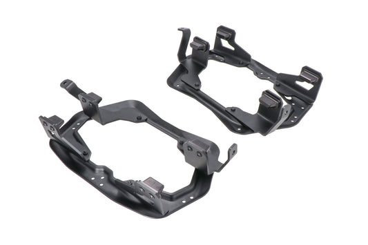 Soporte lateral PRO para portaequipajes originales. Negro. BMW R 1300 GS Adventure (24-).