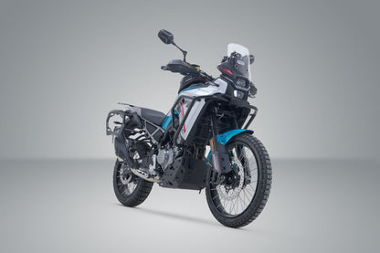 Soporte lateral PRO. Negro. CFMoto 450MT (23-).