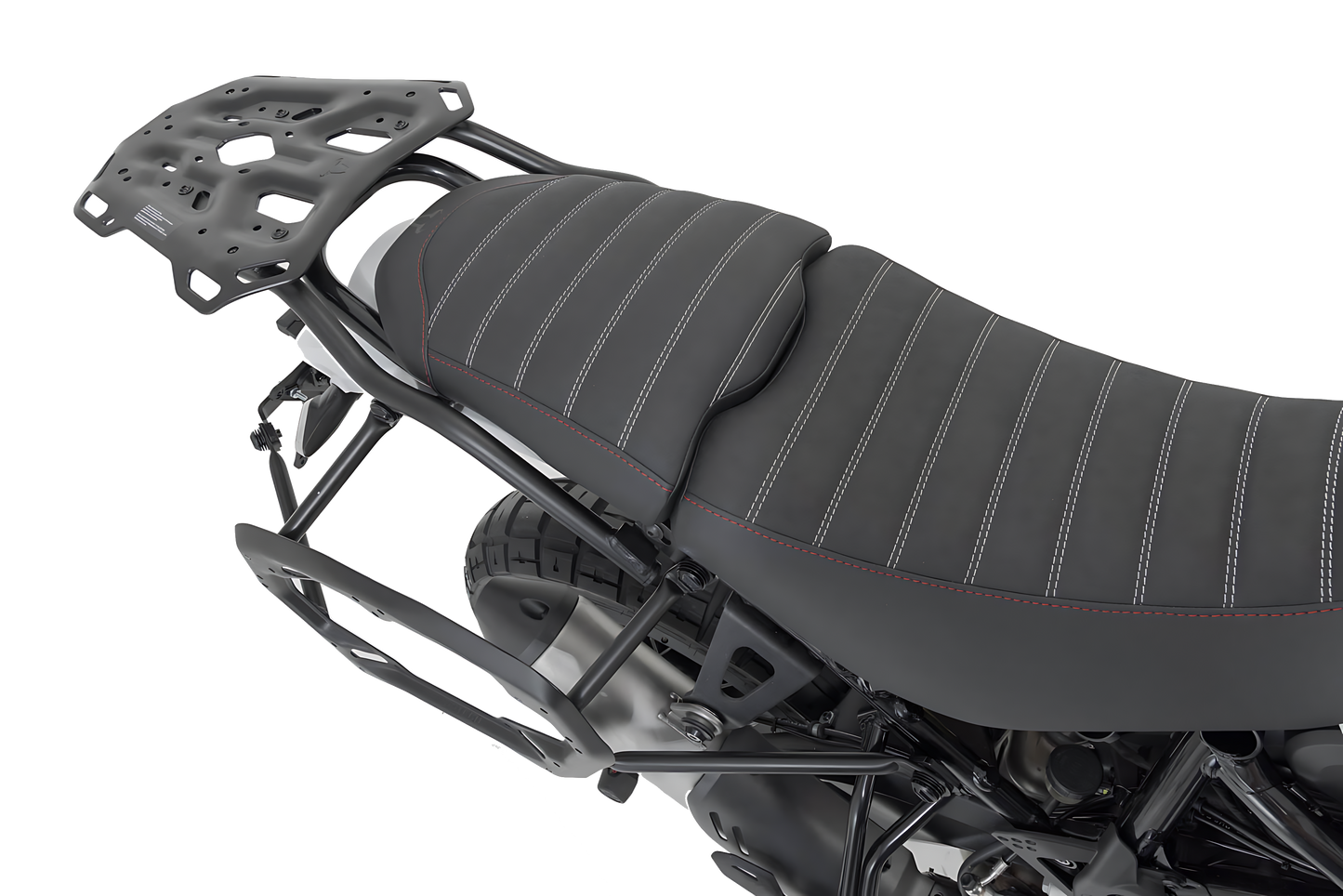 Soporte lateral PRO, modelo de EE. UU. Negro. Ducati DesertX (22-) / Rally (23-).