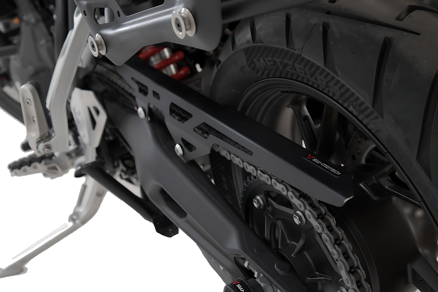 Protector de cadena Negro. Triumph Tiger 900/ GT/ Rally/ Pro.