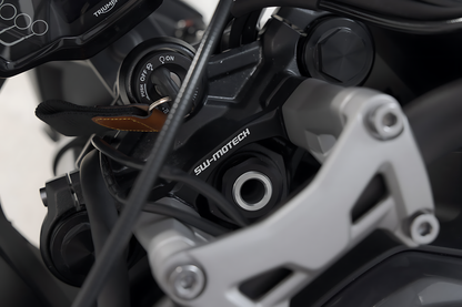 Elevador de manillar H=30 mm. Negro. Triumph Tiger 660 (21-).