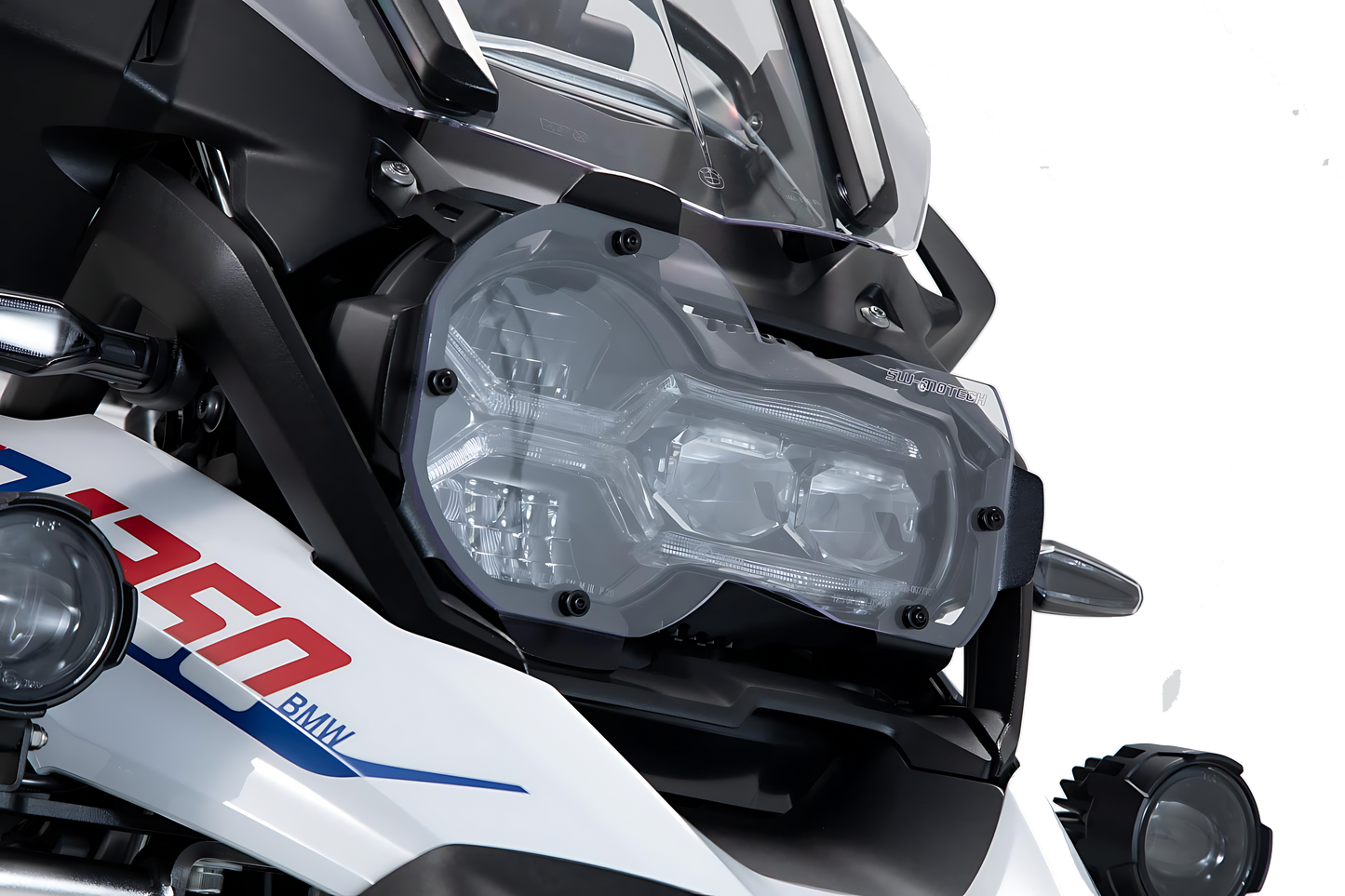 Protector de luces delanteras Soporte panel de PVC. R1200GS(12-),R1250GS(18-)