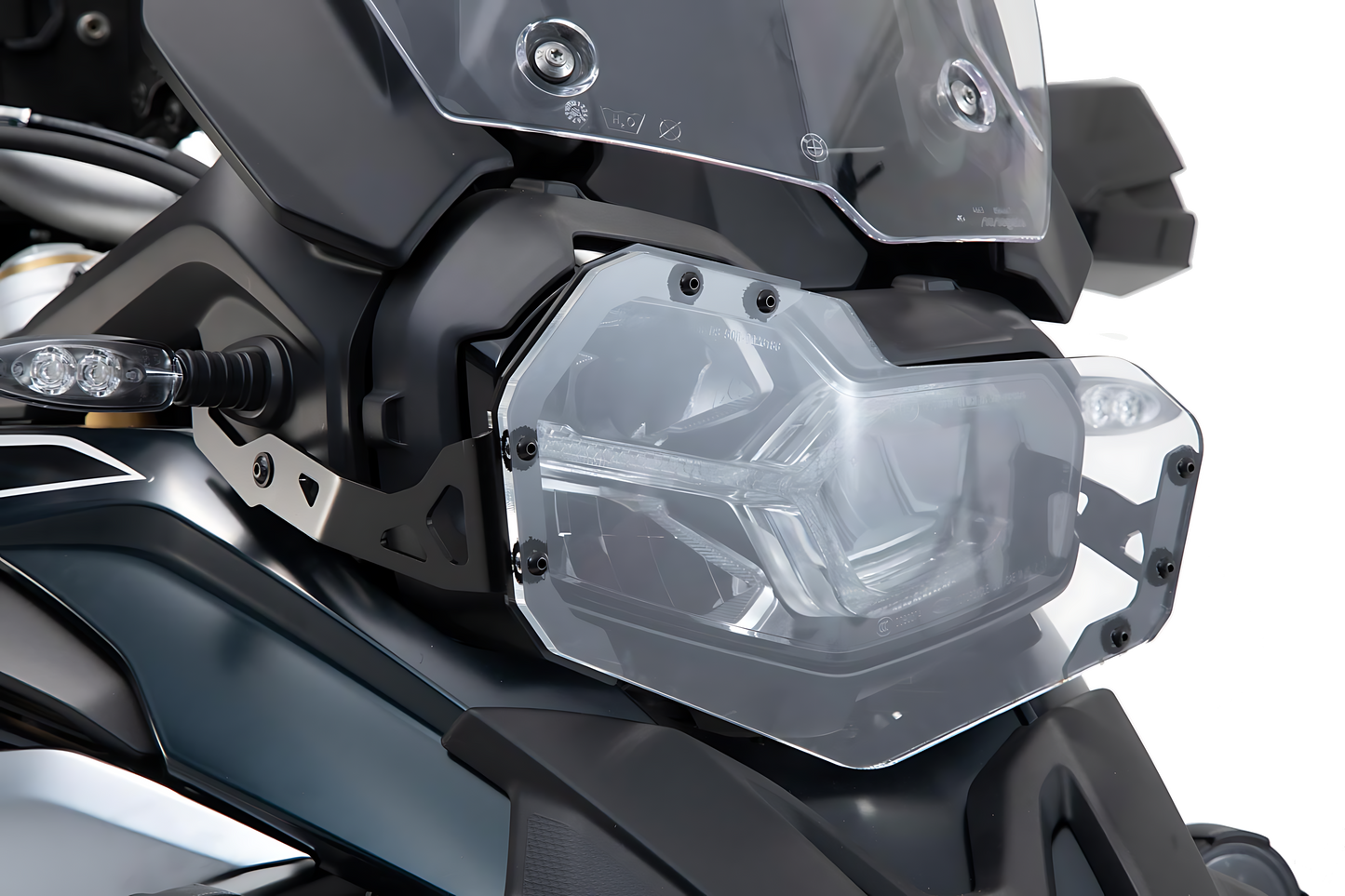 Protección de faros Soporte con bisel. BMW F 750/800/850 GS (17-).