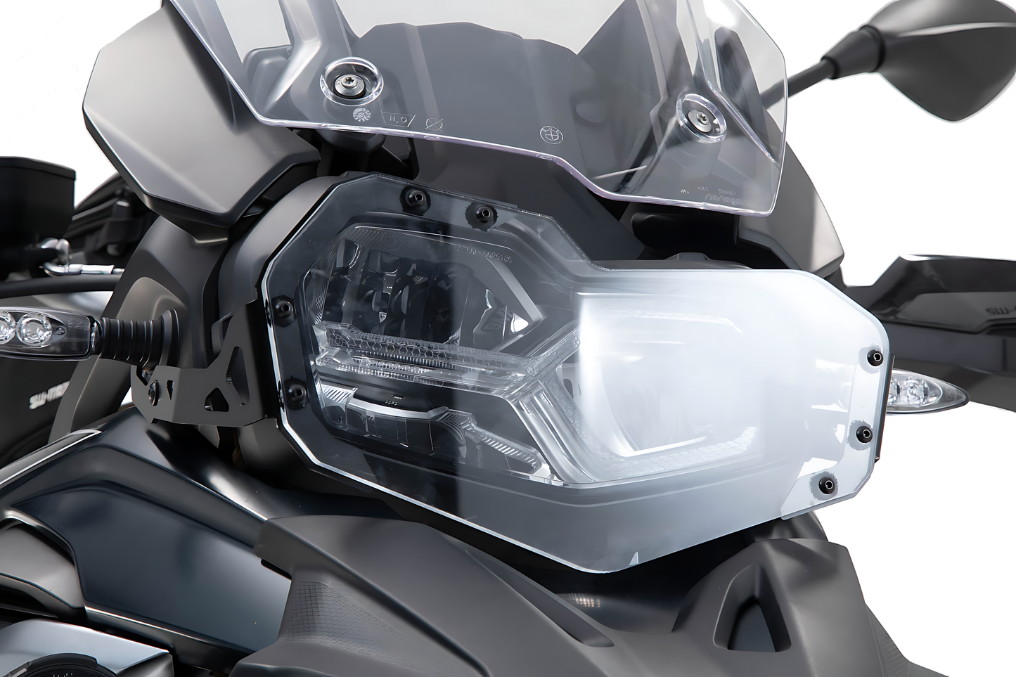 Protección de faros Soporte con bisel. BMW F 750/800/850 GS (17-).