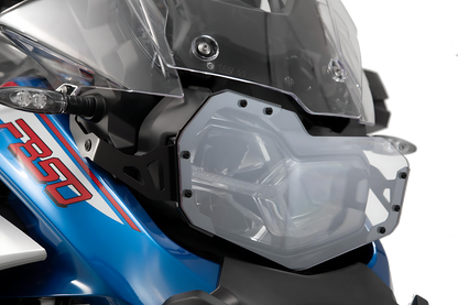 Protector de luces delanteras Soporte con panel de PVC. BMW F850GS Adv (18-).