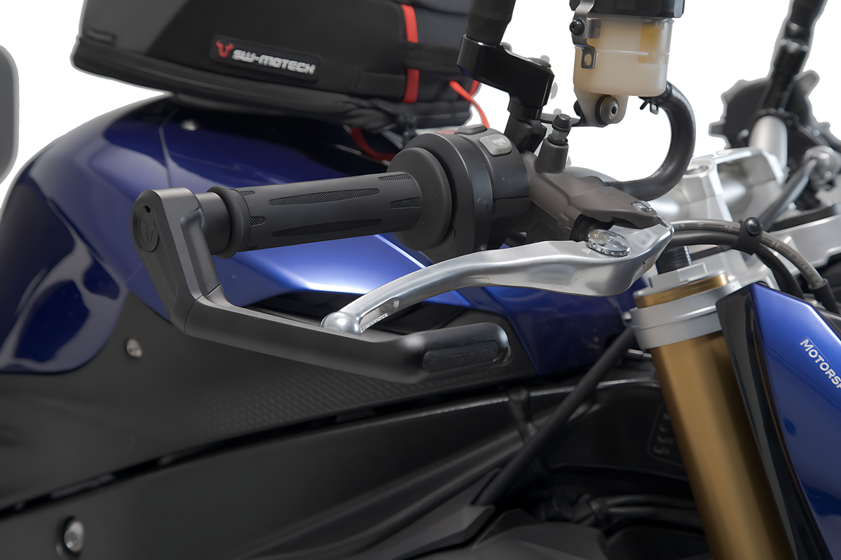 Protectores de maneta Negro. BMW S 1000 R (16-), R nineT / Pure (20-).