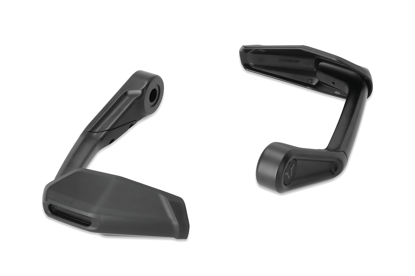 Protectores de maneta con deflector de aire Negro. Honda CB650R, CB500F, CB500 Hornet.