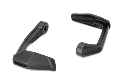 Protectores de maneta con deflector de aire Negro. Honda CB650R, CB500F, CB500 Hornet.