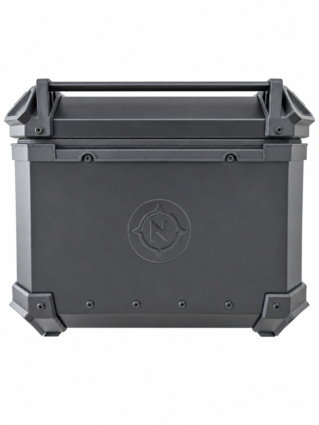 Top Case NOMAD. 65 litros. Capacidad 2 Cascos. (Incluye Respaldo y Base)