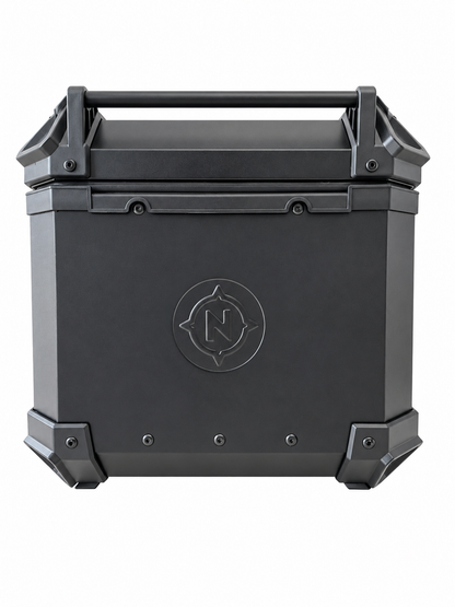Top Case NOMAD. 45 litros. Capacidad 1 Casco. (Incluye Respaldo y Base)