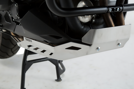 Protector de motor Plateado. Honda VFR 1200 X Crosstourer (11-).