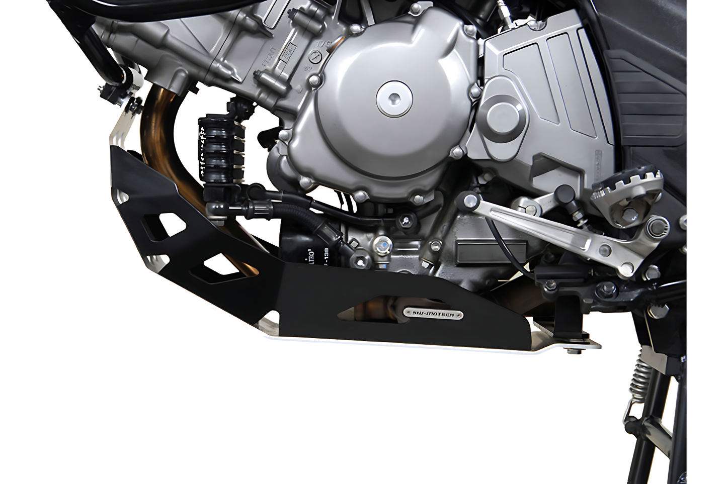 Protector de motor Negro. Suzuki DL650 V-Strom (04-10). Generation-2.