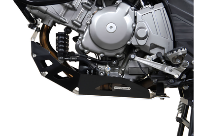 Protector de motor Negro. Suzuki DL650 V-Strom (04-10). Generation-2.