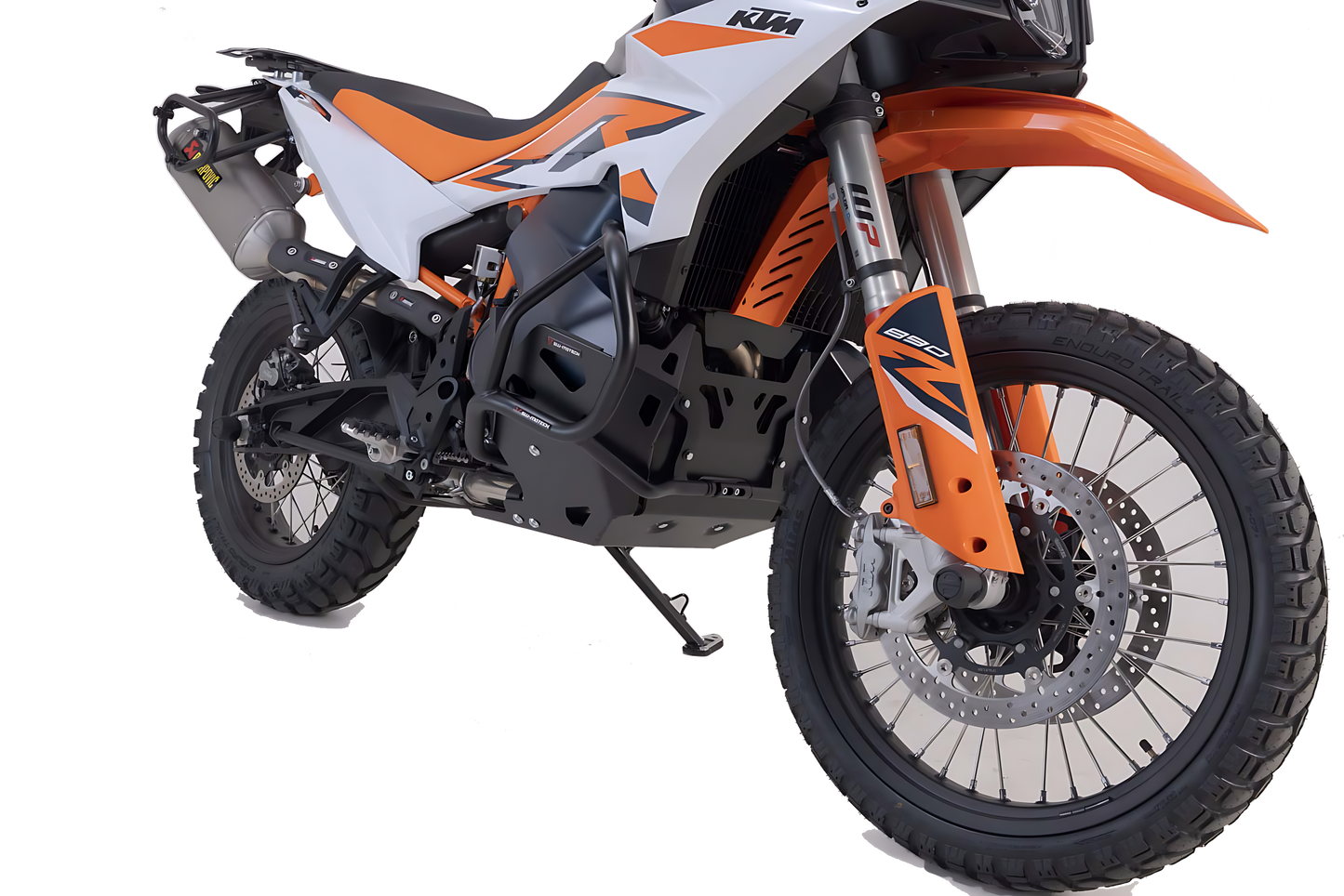 Protección del motor Negro. KTM 790 Adv/R, 890 Adv/R.