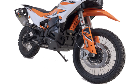 Protección del motor Negro. KTM 790 Adv/R, 890 Adv/R.