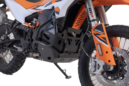 Protección del motor Negro. KTM 790 Adv/R, 890 Adv/R.