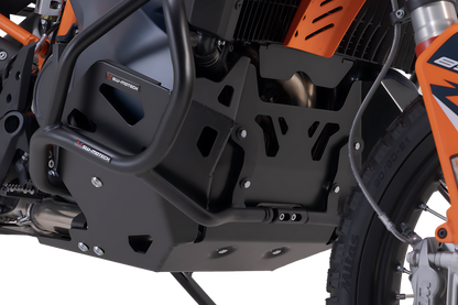 Protección del motor Negro. KTM 790 Adv/R, 890 Adv/R.