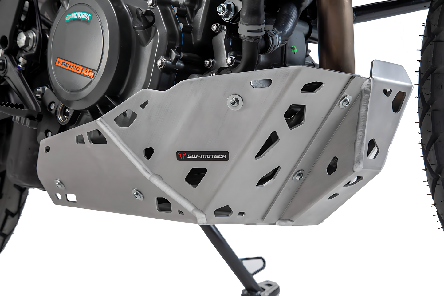 Protector de motor Negro. KTM 390 Adv (19-).