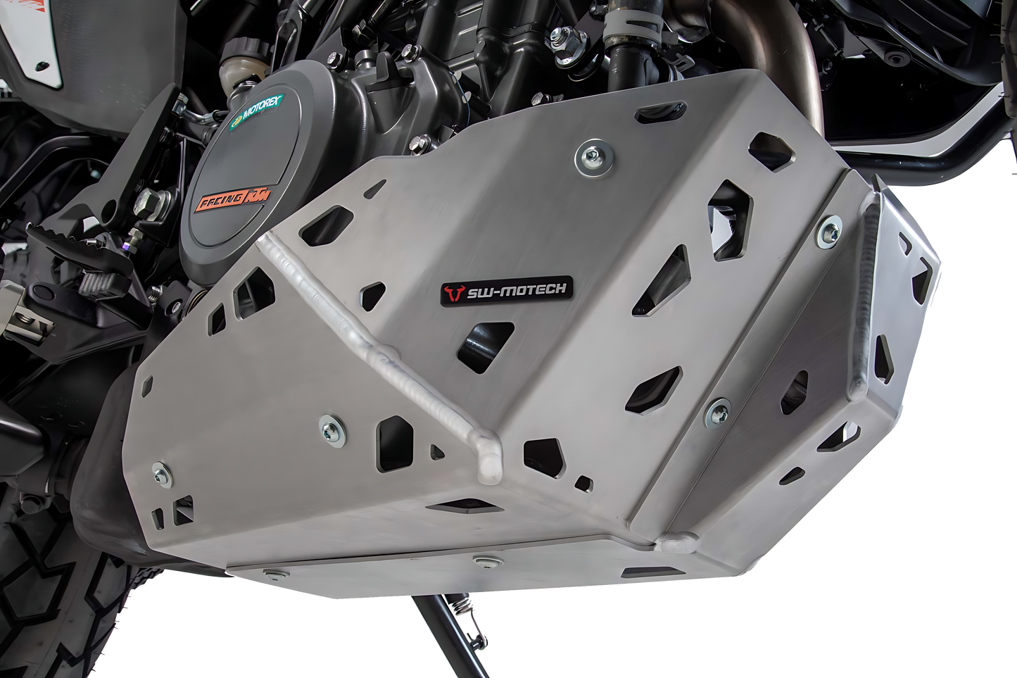 Protector de motor Negro. KTM 390 Adv (19-).