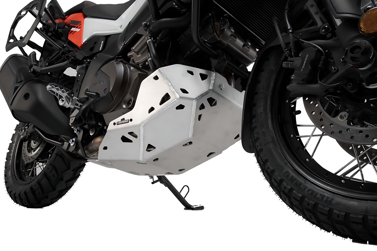 Protector de motor Negro/Plateado. Suzuki V-Strom 1050 (19- ).