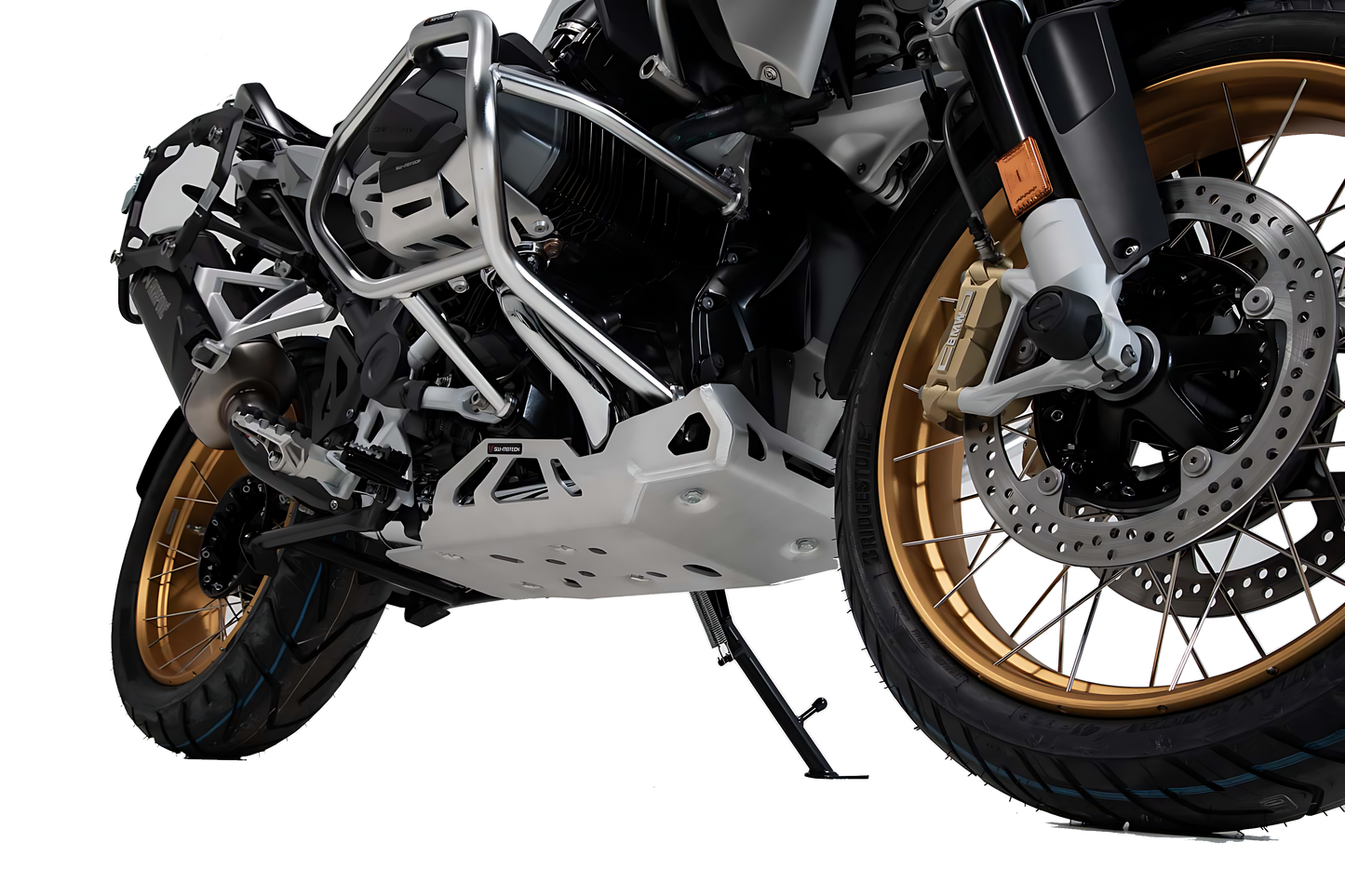 Protector de motor Plateado. BMW R 1250 GS / Rallye (18-).