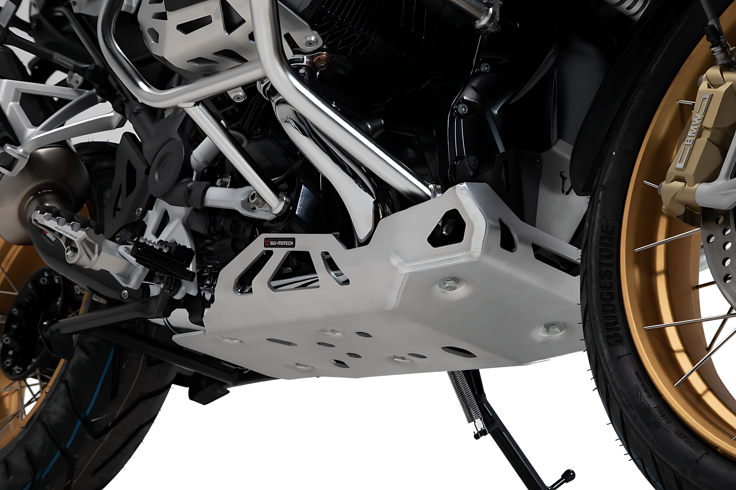 Protector de motor Plateado. BMW R 1250 GS / Rallye (18-).