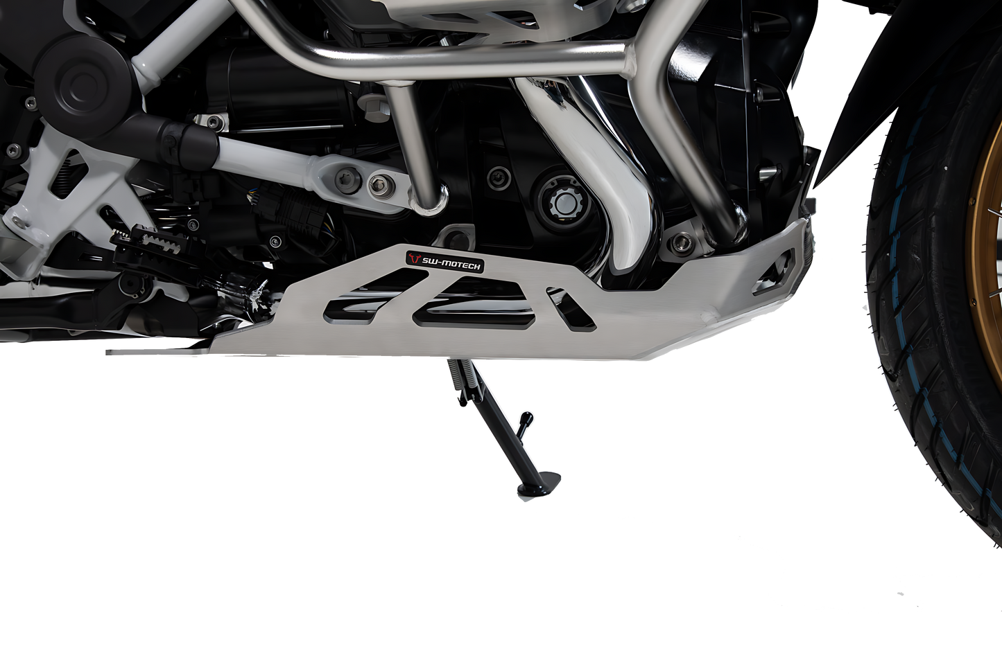 Protector de motor Plateado. BMW R 1250 GS / Rallye (18-).