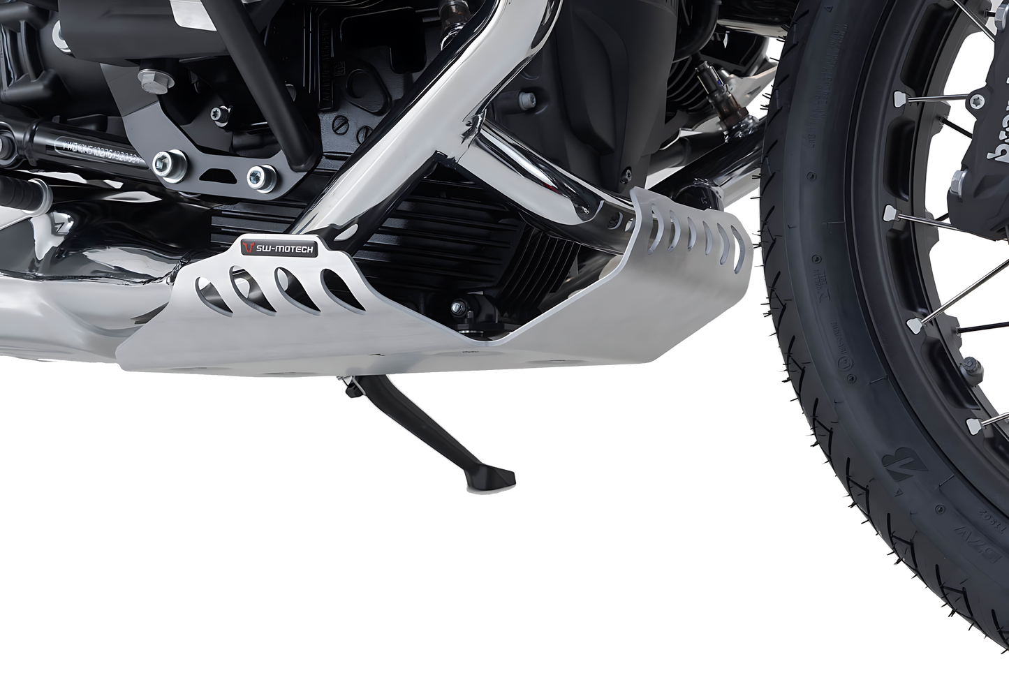 Protectores de motor Plateado. BMW R12 / R12 nineT (23-).