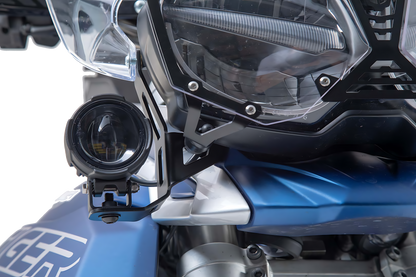 Soportes para luces Negro. Triumph Tiger 800 modelos (10-).