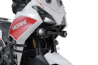 Soporte para luces Negro. Moto Morini X-Cape 650 (21-).