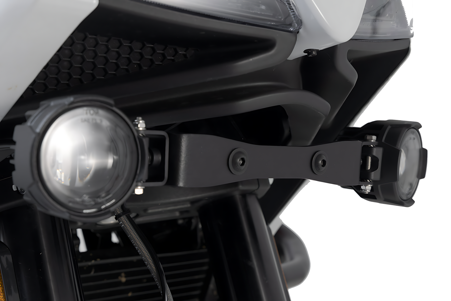 Soporte para luces Negro. Moto Morini X-Cape 650 (21-).