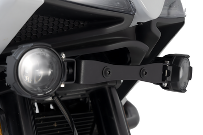 Soporte para luces Negro. Moto Morini X-Cape 650 (21-).