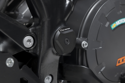 Set de tapones Negro. KTM 1050/1090/1190 Adv,1290 SAdv.