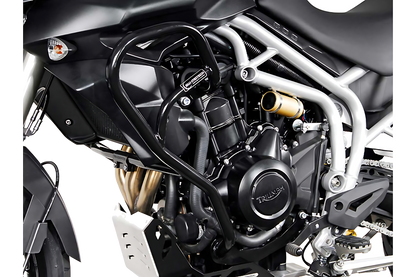 Protecciones laterales de motor Negro. Triumph Tiger 800 / 800 XC (10-14).