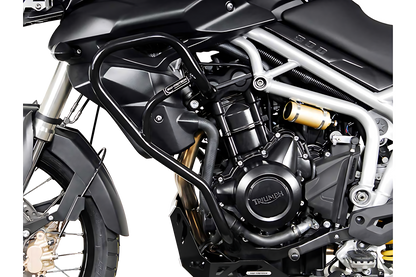 Protecciones laterales de motor Negro. Triumph Tiger 800 / 800 XC (10-14).