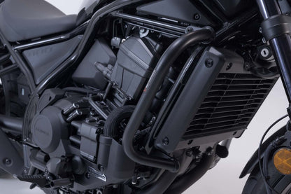 Protecciones laterales de motor. Negro. Honda CMX1100 Rebel (20-).
