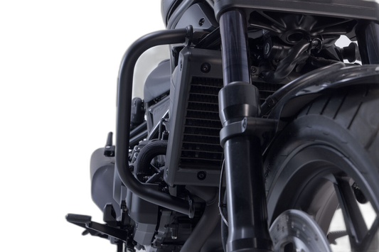 Protecciones laterales de motor. Negro. Honda CMX1100 Rebel (20-).