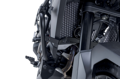 Protecciones laterales de motor Negro. Honda CRF1100L Africa Twin (19-).