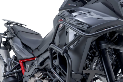 Protecciones laterales de motor Negro. Honda CRF1100L Africa Twin (19-).