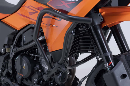 Protecciones laterales de motor. Negro. KTM 250 Adv, 390 Adv (25-).