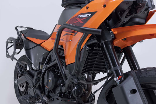 Protecciones laterales de motor. Negro. KTM 250 Adv, 390 Adv (25-).