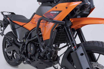 Protecciones laterales de motor. Negro. KTM 250 Adv, 390 Adv (25-).