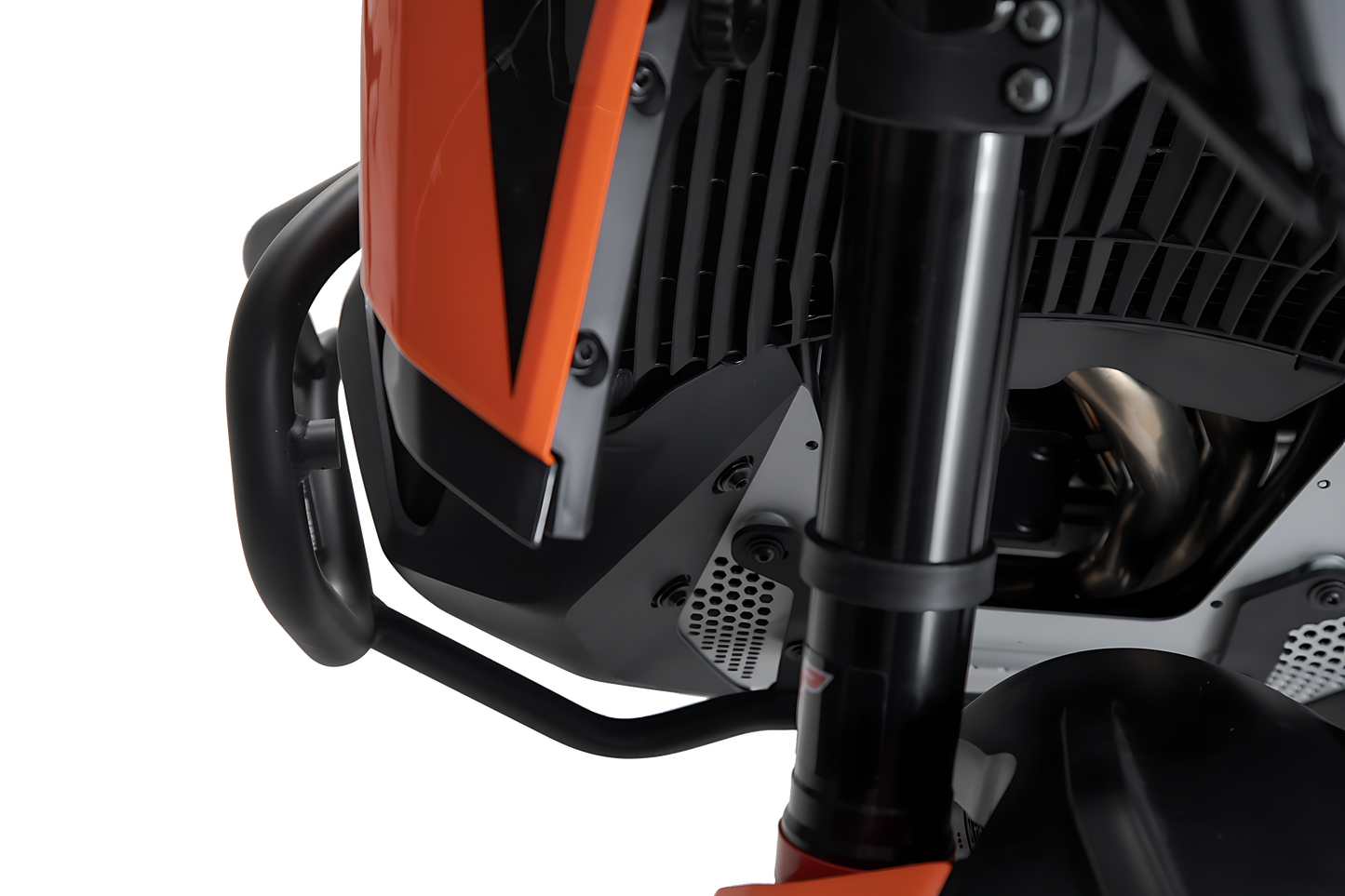 Protecciones laterales de motor Negro. KTM 790/890 Adv/R, Husqvarna Norden 901.