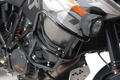 Protecciones sup. de motor para KTM original Negro. 1290 SAdv R / S (16-), 1090 Adv (16-).