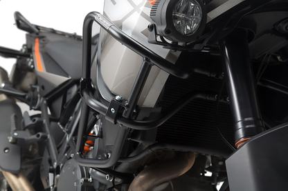 Protecciones sup. de motor para KTM original Negro. 1290 SAdv R / S (16-), 1090 Adv (16-).