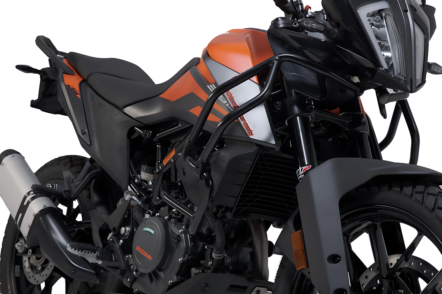 Protecciones sup. de motor para KTM original Negro. KTM 390 Adv (19-).