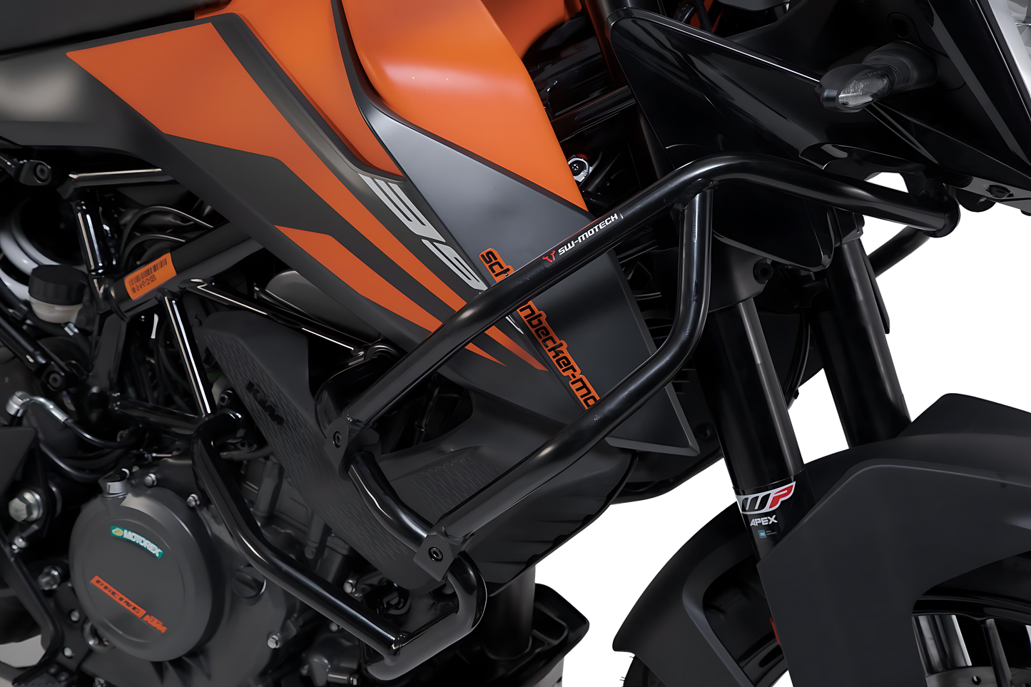 Protecciones sup. de motor para KTM original Negro. KTM 390 Adv (19-).