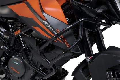 Protecciones sup. de motor para KTM original Negro. KTM 390 Adv (19-).