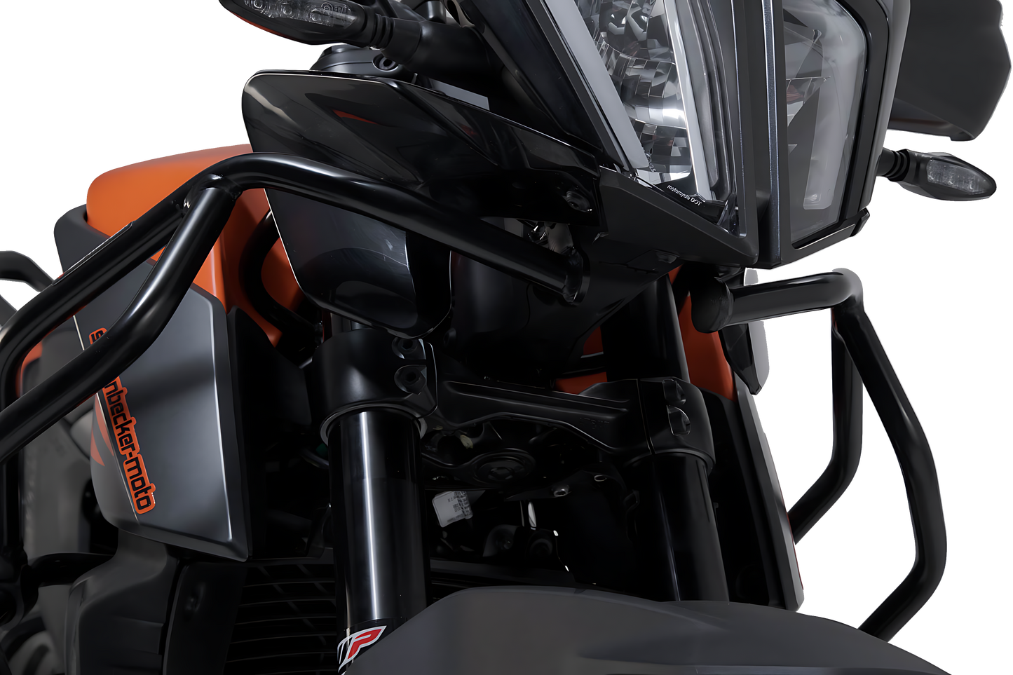 Protecciones sup. de motor para KTM original Negro. KTM 390 Adv (19-).